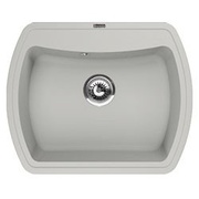 Мойка для кухни гранитная Florentina Нире 630 с большой чашей 55x37, жасмин