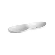 Раковина Gala Klea 120x35 см на две чаши