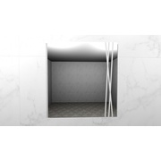 Зеркало Gamadecor BAMBU с декоративным узором 55х60х1,2 см