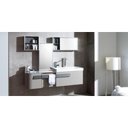 Раковина Gamadecor Flow 80.5х14.1х49.2 см Gelcoat супер белая