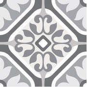 Напольная плитка Gaya Fores Atelier Flor Grey porcelanico