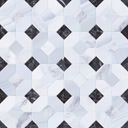 Мозаика Gaya Fores Statuario Mosaico Abadia Perla