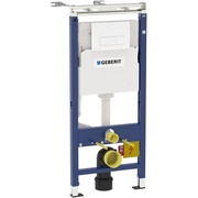 Инсталляция для унитаза Geberit Duofix UP 182 Платтенбау 458.125.11.1 Белая кнопка смыва