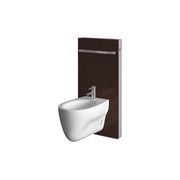 Инсталляция для биде Geberit Monolith модуль стеклянный умбра (коричневый)