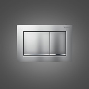 Кнопка смыва Geberit Omega 30 115.080.KN.1 пластик, цвет матовый хром / глянцевый хром / матовый хром