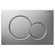 Кнопка смыва Geberit Sigma 01 матовый хром