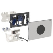 Привод бесконтактного/контактного смыва Geberit Sigma 10 белый/матовый хром/матовый хром