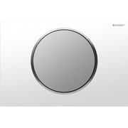 Кнопка смыва Geberit Sigma 10 белый / хром / хром матовый