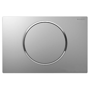 Кнопка смыва Geberit Sigma 10 хром матовый / хром / хром матовый