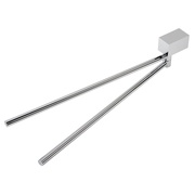 Полотенцедержатель Geesa Nexx 7505-02 44 см двойной хром