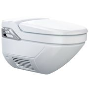 Унитаз подвесной Geberit AquaClean 8000 plus + биде со встроенным водонагревателем, феном, дистанционное управление пультом, белый