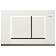 Кнопка смыва Geberit Bolero 115.777.11.1 164x246 мм, двойной смыв, пластик, цвет белый