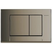 Кнопка смыва Geberit Bolero 115.777.DT.1 164x246 мм, двойной смыв, пластик, цвет латунь