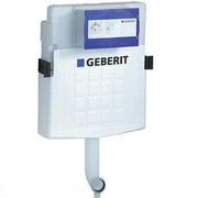 Смывной бачок скрытого монтажа Geberit Delta UP700, фронтальное управление, глубина 8 см