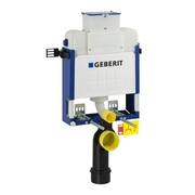 Смывной бачок скрытого монтажа Geberit Kombifix UP200 для подвесного унитаза с фронтальным и горизонтальным управлением