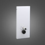 Сантехнический модуль для унитазов Geberit Monolith Plus 131.231.SI.1 для подвесного унитаза AquaClean Sela, высота 114 см, с подсветкой белый