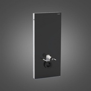Сантехнический модуль для унитазов Geberit Monolith Plus 131.231.SJ.1 для подвесного унитаза AquaClean Sela, высота 114 см, с подсветкой черный