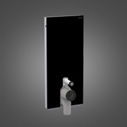 Сантехнический модуль для унитазов Geberit Monolith Plus 131.233.SJ.1 напольных, высота 114 см, с подсветкой черный