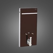 Система инсталляции для биде Geberit Monolith подвесного коричневая