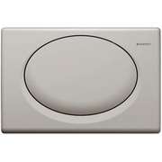 Кнопка смыва Geberit Rumba 115.750.CG.1 24x16 см, одинарный смыв, пластик, manhattan