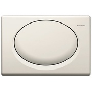 Кнопка смыва Geberit Rumba 115.750.KB.1 24x16 см, одинарный смыв, пластик, хром глянцевый/хром структурный