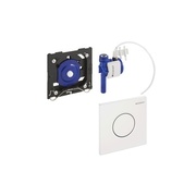 Смывное устройство для писсуаров Geberit Sigma 01 система управления смывом, пневматическая, 130x130 мм, цвет белый