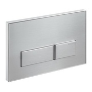 Кнопка смыва Geberit Sigma50 115.788.GH.1 164x246 мм, двойной смыв, цинковое литье, цвет сатин/хром