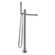 Смеситель для ванны Gessi Ovale напольный, внешняя часть, цвет хром