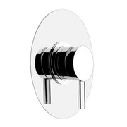 Смеситель Gessi Ovale встраиваемый на 1 выход (внешние части), хром