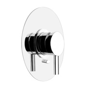 Смеситель Gessi Ovale для душа однорычажный с переключателем, внутренний монтаж (внешняя часть)