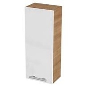 Шкаф Gorenje Avon B 45.07 левый белый глянец / светлый орех
