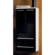 Шкаф Gorenje Avon BKG 60.18 черный глянец / белый глянец