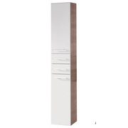 Шкаф-пенал Gorenje Avon E 30.02 левый белый глянец / светлый орех