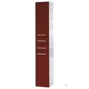 Шкаф-пенал Gorenje Avon E 30.02 правый бордо глянец / белый глянец