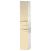 Шкаф-пенал Gorenje Avon E 30.02 правый ваниль глянец / дуб серый