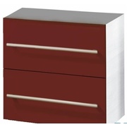 Шкаф Gorenje Avon F 45.01 бордо глянец / белый глянец