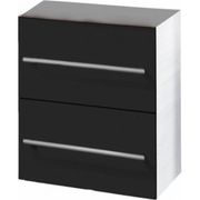 Шкаф Gorenje Avon F 45.01 черный глянец / белый глянец