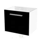 Тумба для раковины Gorenje Avon F 60.71 черный глянец / белый глянец