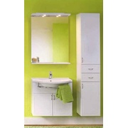 Шкаф-пенал Gorenje Catania E 35.10 белый глянец / белый глянец