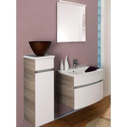 Тумба для раковины Gorenje Oasis F 70.30 белый матовый / дуб серый