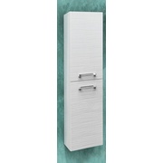 Шкаф-пенал Gorenje Tara E 35.09 высокий металлик антрацит / белый глянец