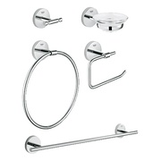 Набор аксессуаров Grohe Bau Cosmopolitan хром