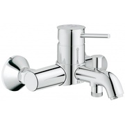 Смеситель для ванны Grohe BauClassic с переключателем
