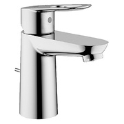 Смеситель для раковины Grohe BauLoop 23335000 со сливным гарнитуром