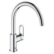 Смеситель для кухни Grohe BauLoop 31368000 поворотный трубкообразный излив