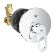 Смеситель для душа Grohe BauLoop 29081000 со встраиваемым механизмом, круглая панель