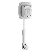 Смывное устройство для унитазов Grohe 37157000 под давлением со встроенным запорным клапаном для низкого давления