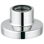 Вывод для ручного душа Grohe 27151000 для монтажа на бортике ванны/плиточном бортике круглая розетка
