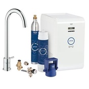Комплект для очистки и газирования воды Grohe Blue Chilled and Sparkling 31302001 Mono для мойки хром