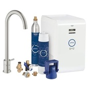 Комплект для очистки и газирования воды Grohe Blue Chilled and Sparkling 31302DC0 Mono для мойки суперсталь